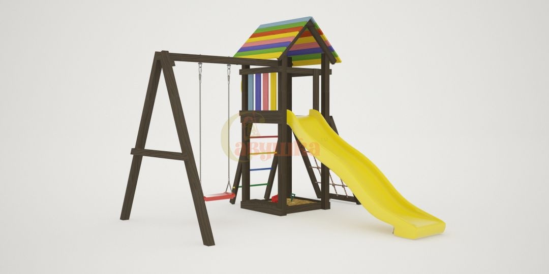 Детская площадка Савушка Мастер 7 - Brown Color